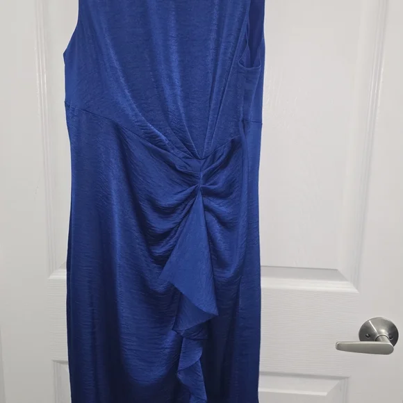 Vince Camuto | Dresses | Vince Camuto Asymmetrical Dress In Royal Blue |  Poshmark